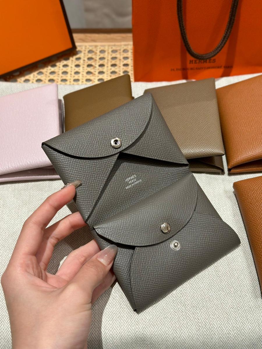 에르메스 칼비 듀오 카드지갑 - 에땅