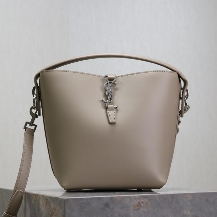 생로랑 LE37 버킷백 미니, 스몰, 미듐