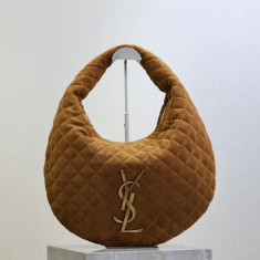 생로랑 이카리노 스웨이드 호보백 라지