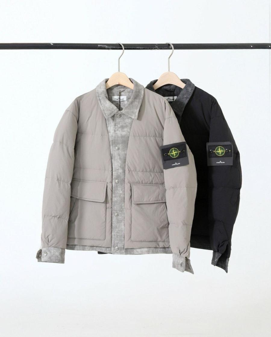 스톤아일랜드 마블 와펜 패딩 자켓 2컬러 (국내배송)