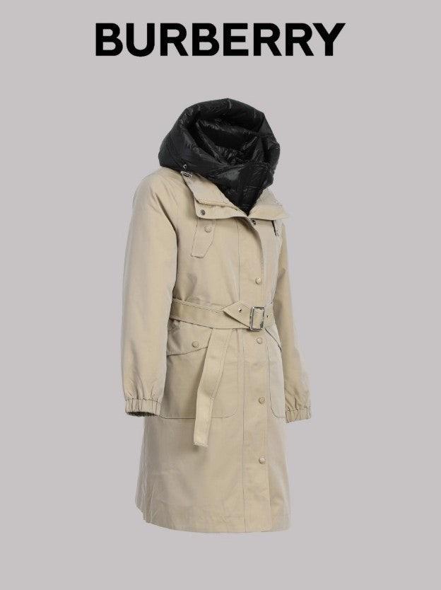 버버리 후드 다운 코트 (국내배송)