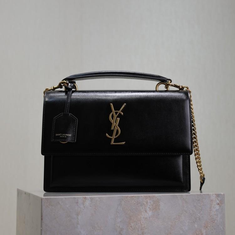 생로랑 선셋 뉴 미디엄 탑핸들백