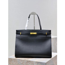 생로랑 맨하탄 빅숄더 토트백