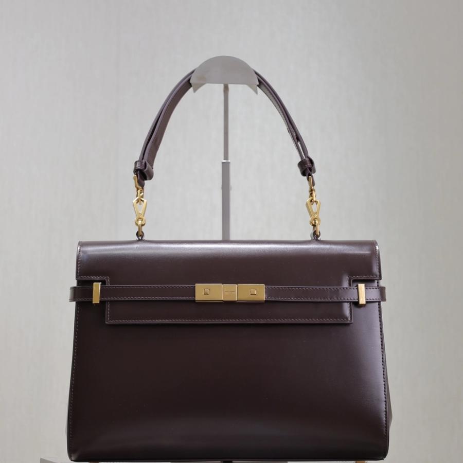 생로랑 맨하탄 탑핸들백