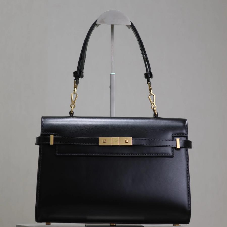 생로랑 맨하탄 탑핸들백