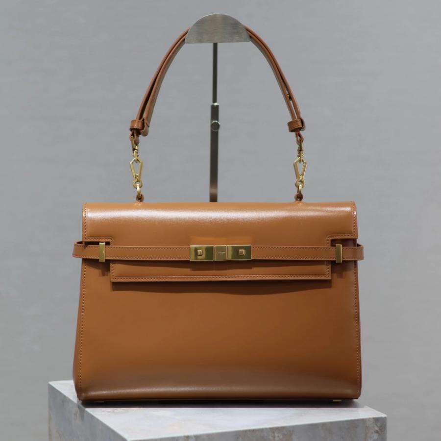 생로랑 맨하탄 탑핸들백