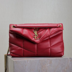 생로랑 루루 푸퍼 숄더백 스몰, 미듐