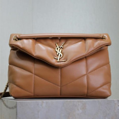 생로랑 루루 푸퍼 숄더백 미니, 스몰, 미듐