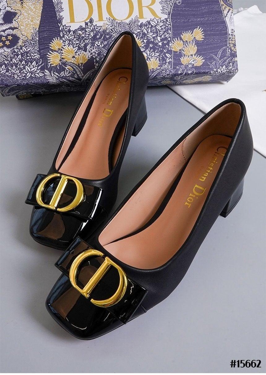 디올 CD 금장 로고 펌프스 풀박스 (국내배송)