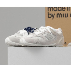 뉴발란스 X 미우미우 530 스웨이드 메쉬 스니커즈 화이트 남녀공용 (국내배송)
