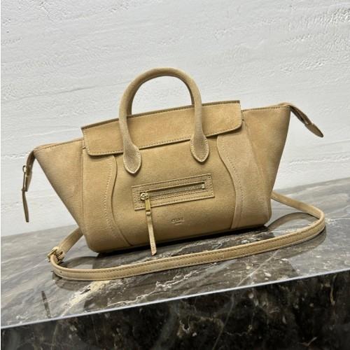 셀린느 26SS 뉴 러기지 스웨이드 스몰