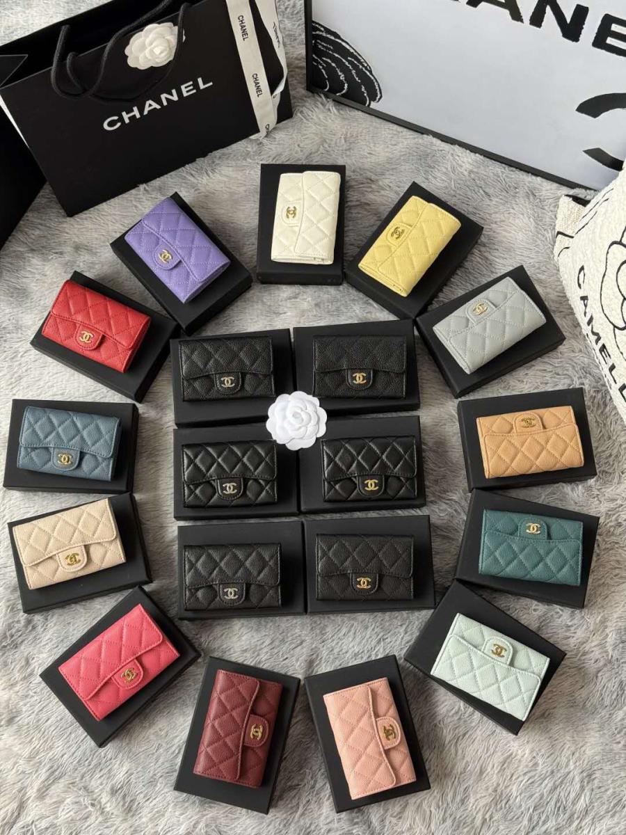 샤넬 클래식 카드지갑 캐비어 16컬러