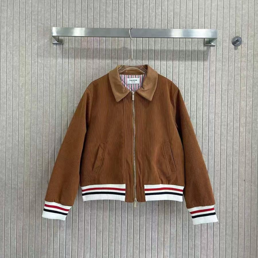 톰브라운 웨일 코듀로이 다운 필 크롭 플라이트 자켓 (국내배송)