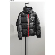 몽클레어 Montbeliard 후드 쇼트 다운 패딩 남녀공용 (국내배송)