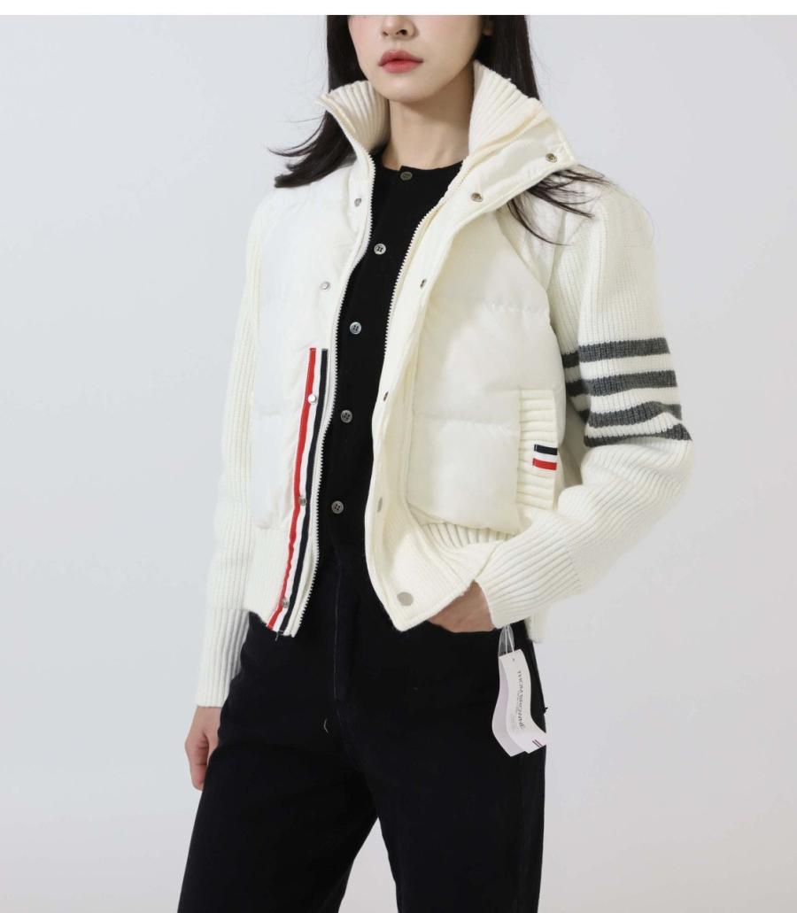 톰브라운 울샤이니 크롭 자켓 (국내배송)