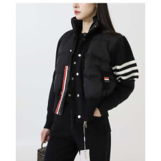 톰브라운 울샤이니 크롭 자켓 (국내배송)