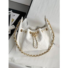 샤넬 25백 캐비어 화이트 미니