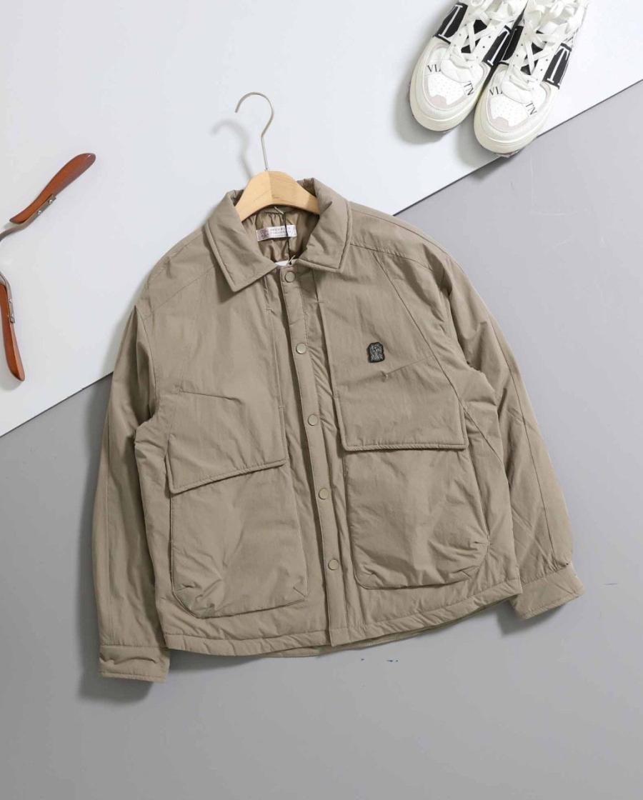 브루넬로쿠치넬리 노튼 카라 셔츠 자켓 2컬러 (국내배송)