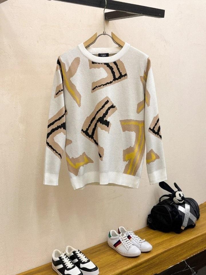 펜디 자카드 울니트 남녀공용 (국내배송)