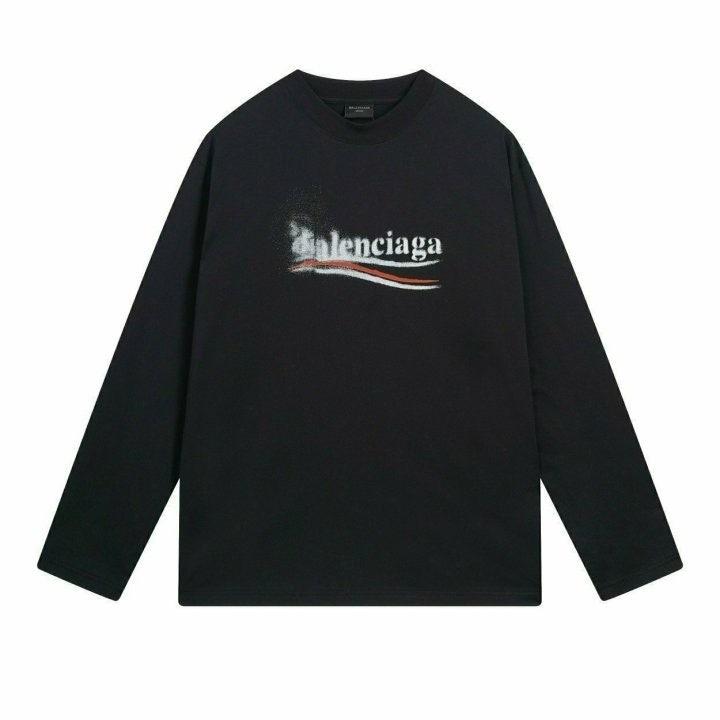 발렌시아가 스텐실 긴팔티 남녀공용 (국내배송)