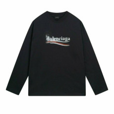 발렌시아가 스텐실 긴팔티 남녀공용 (국내배송)