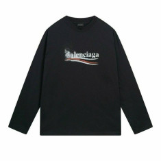 발렌시아가 스텐실 긴팔티 남녀공용 (국내배송)