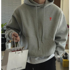 아미 하트 후드티 6컬러 남녀공용 (국내배송)