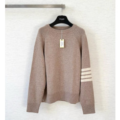 톰브라운 셔틀랜드 4바 울 맨투맨 니트