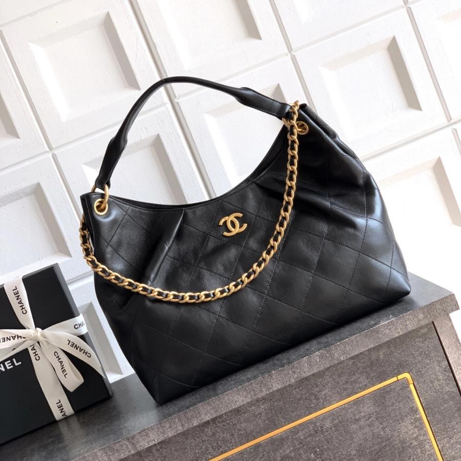 샤넬 26C 크루즈 가죽 호보백 미듐 AS5979