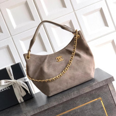 샤넬 26C 크루즈 스웨이드 호보백 스몰 AS5978