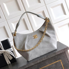 샤넬 26C 크루즈 스웨이드 호보백 스몰 AS5978