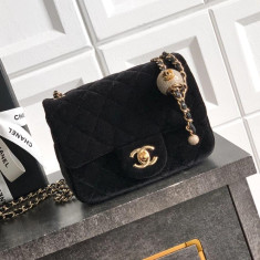 샤넬 25B 크리스탈볼 쁘띠삭 플랩백