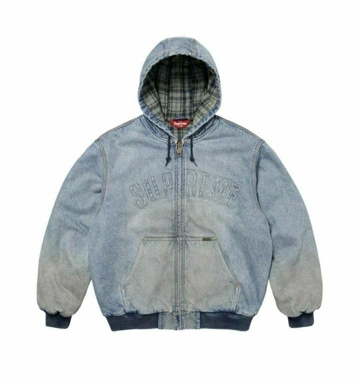 슈프림 리플렉티브 아크 후드 워크 자켓 2컬러 (국내배송)