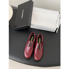 샤넬 26C 신상 레이스업 로퍼