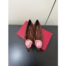 로저비비에 26SS 로즈 플랫슈즈