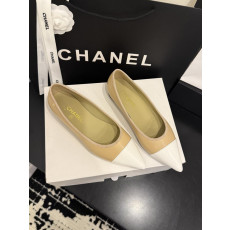 샤넬 투톤 플랫슈즈