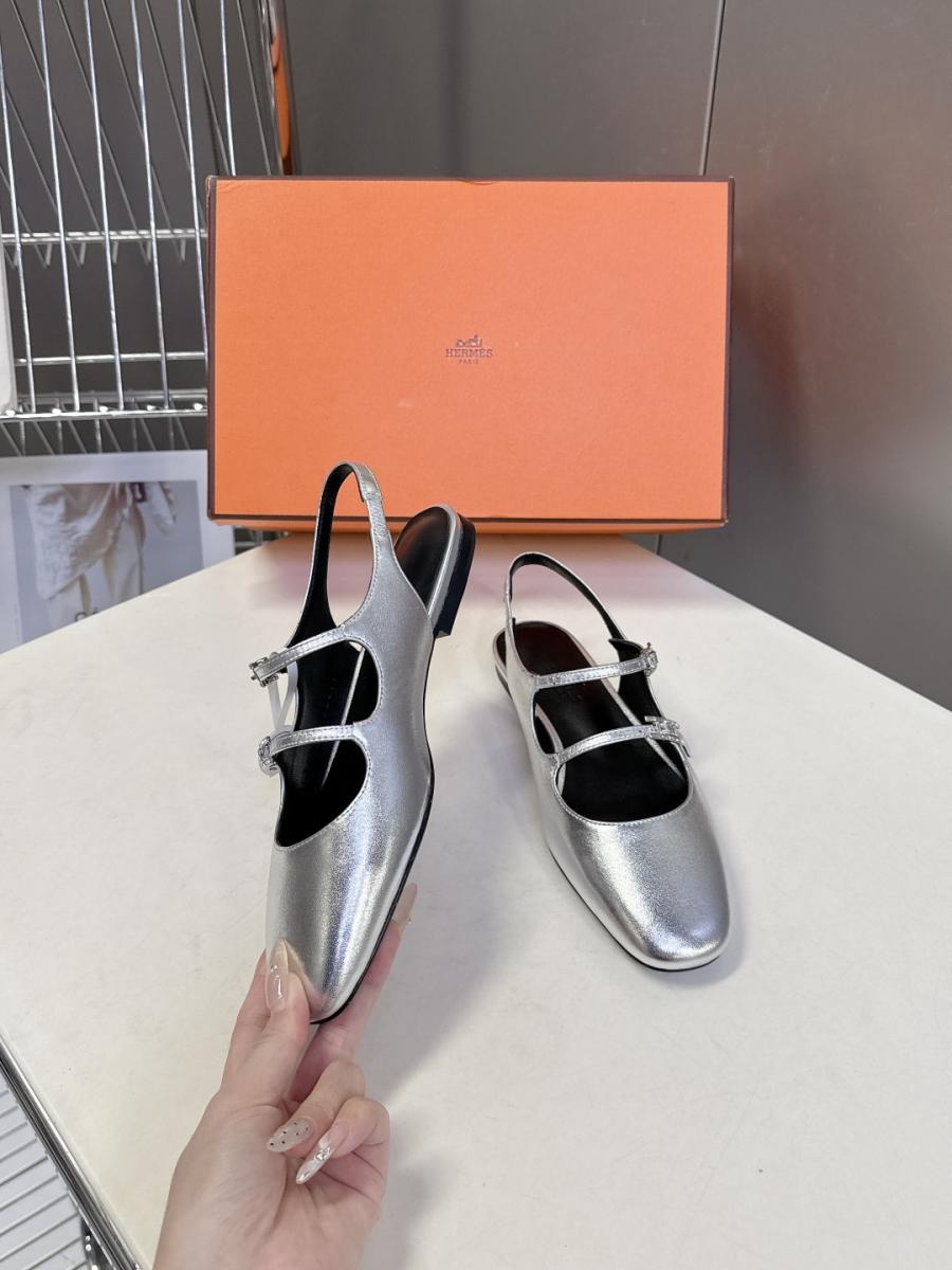 에르메스 메리제인 플랫슈즈