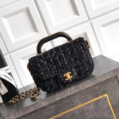 샤넬 25K 핸들장식 플랩백 스몰 AS5807