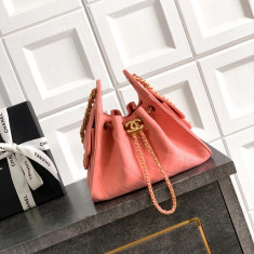 샤넬 25백 스웨이드 미니