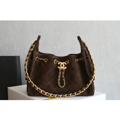 샤넬 25백 스웨이드 미니