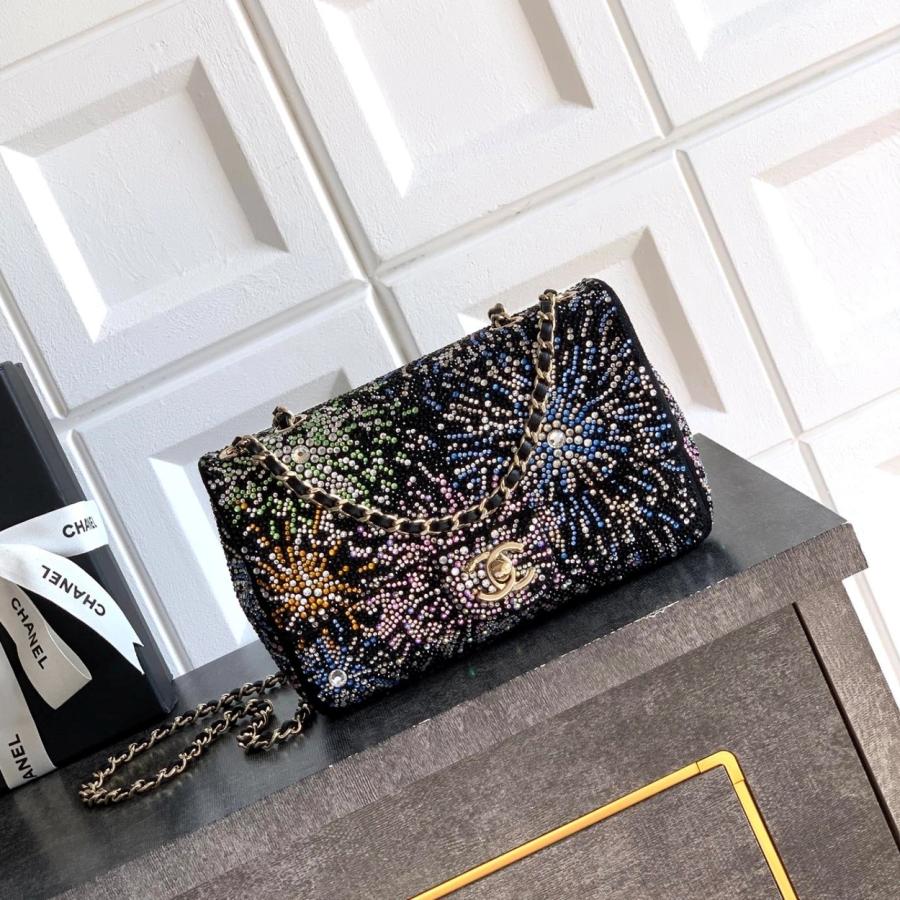 샤넬 26C 스트라스 이브닝백 AS4297