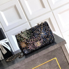 샤넬 26C 스트라스 이브닝백 AS4297