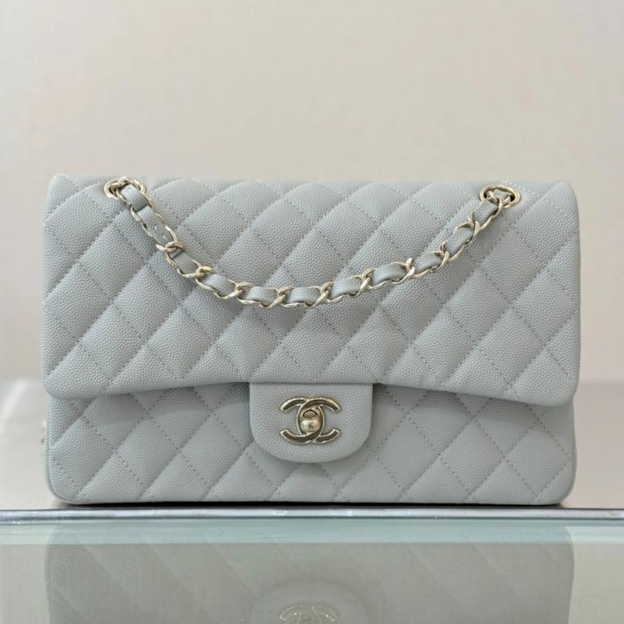 샤넬 클래식 캐비어 스몰 23cm