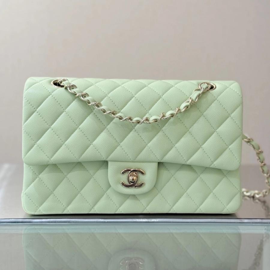 샤넬 클래식 캐비어 스몰 23cm