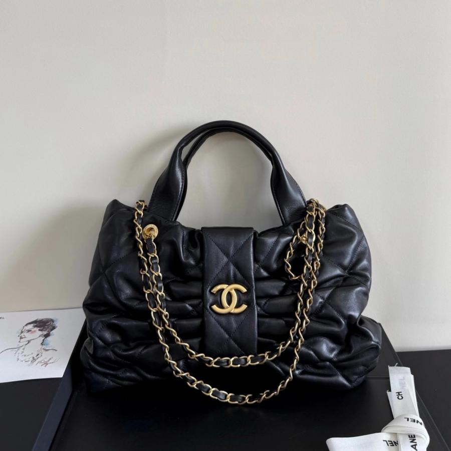 샤넬 25K 보우백 맥시 AS5846