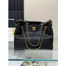 [팬더샵] 샤넬 25a 공방 스웨이드 스몰 쇼핑백