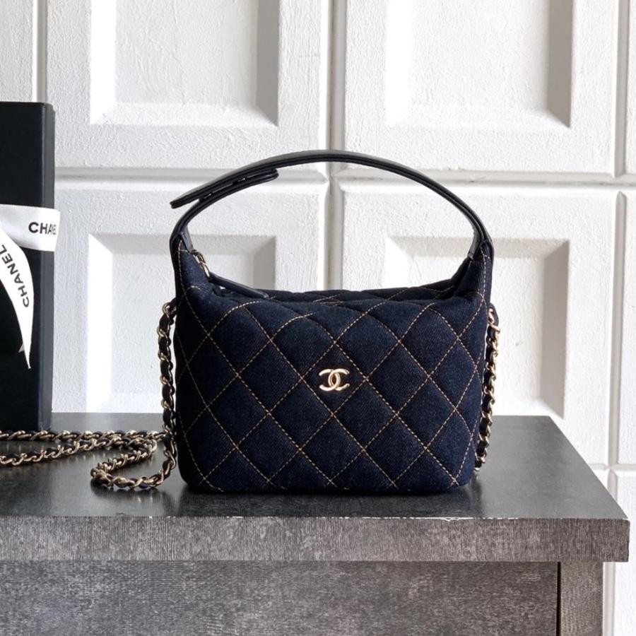 샤넬 26C 호보백 데님 AP4386