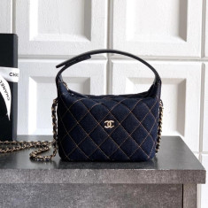 샤넬 26C 호보백 데님 AP4386