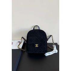 샤넬 벨벳 백팩 AS5793