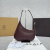 알라이아 가죽 숄더백